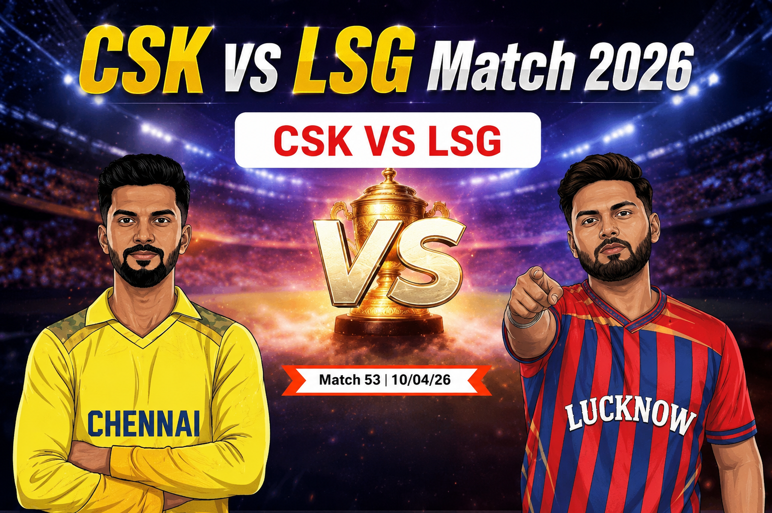 CSK vs LSG Match 2026