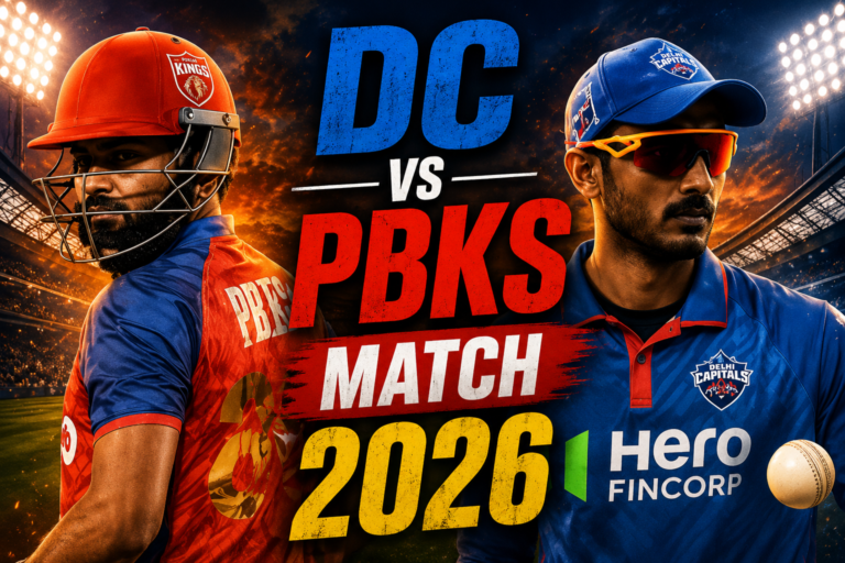 DC vs PBKS Match 2026