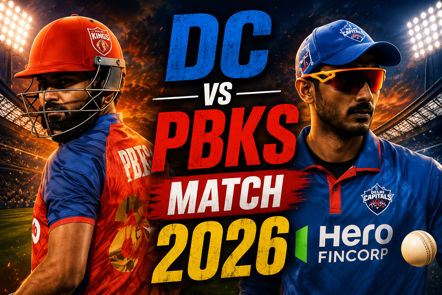 DC vs PBKS Match 2026