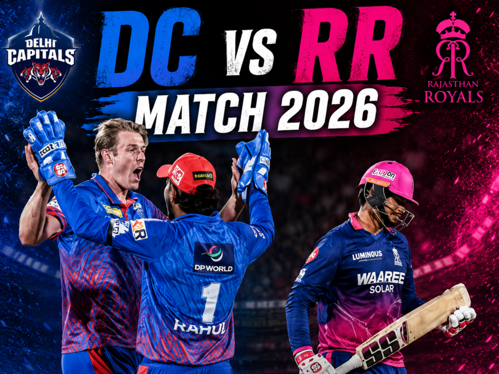 DC vs RR Match 2026