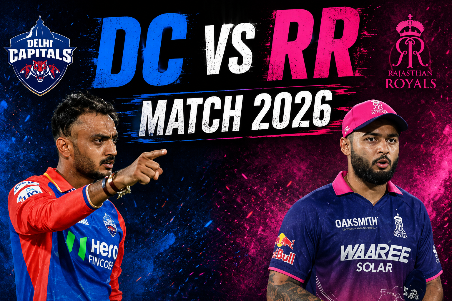 DC vs RR Match 2026