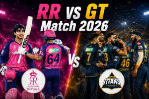 GT vs RR Match 2026