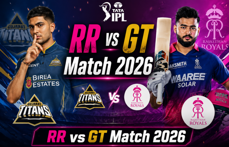 GT vs RR Match 2026