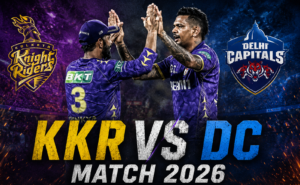KKR vs DC Match 2026