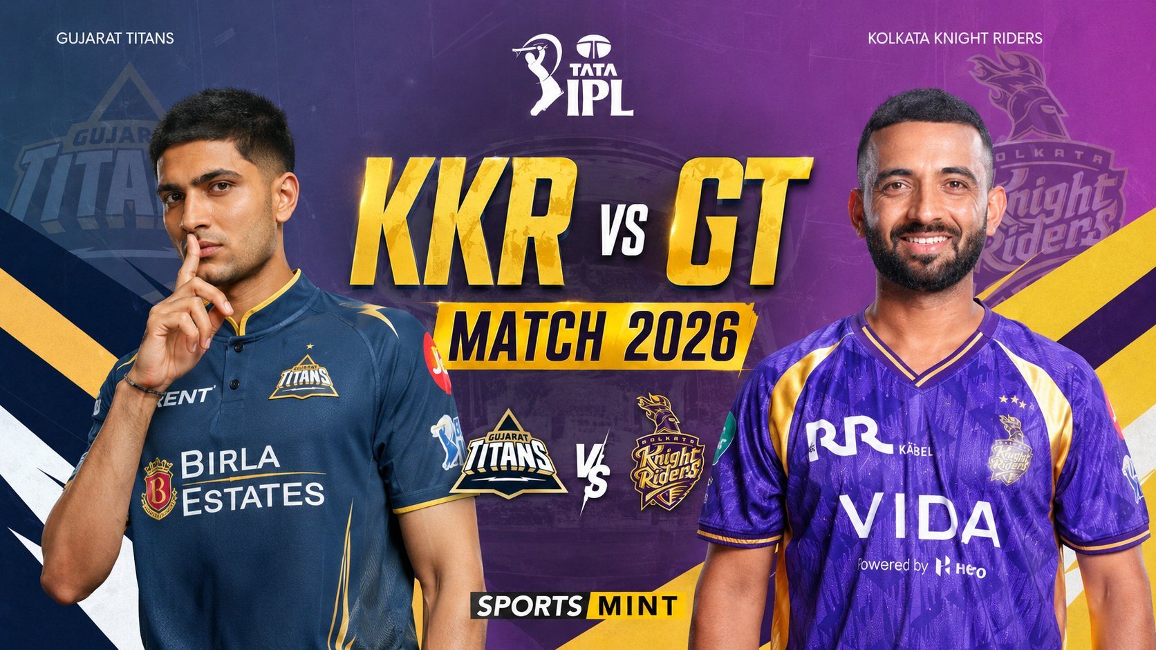 KKR vs GT Match 2026
