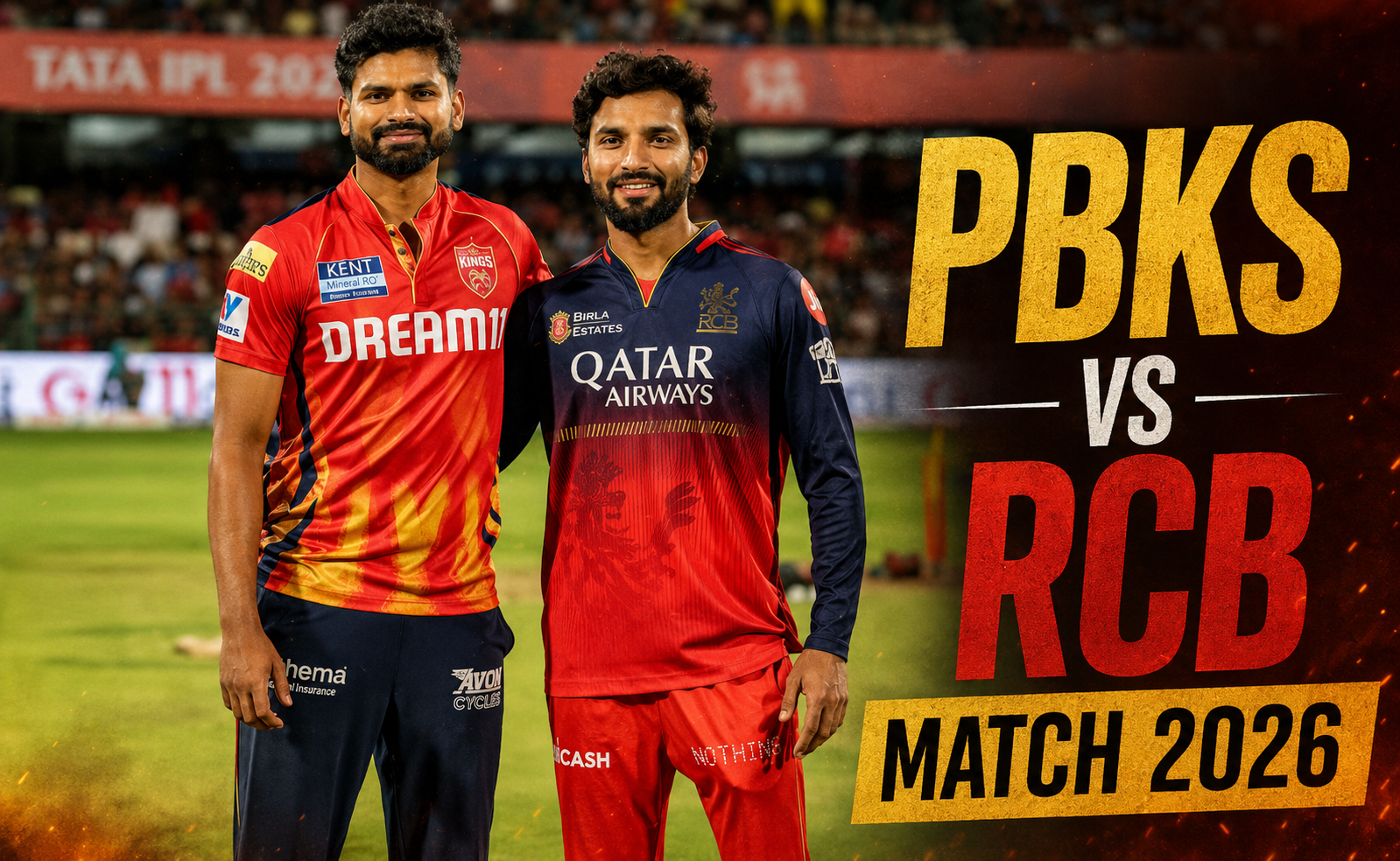 PBKS vs RCB Match 2026