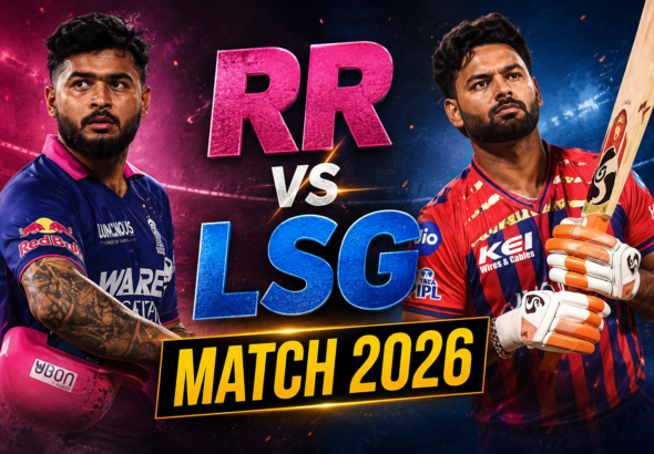 RR vs LSG Match 2026