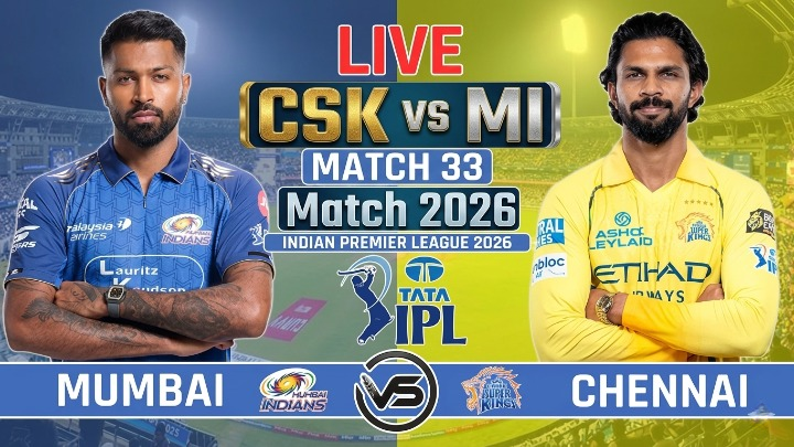 MI vs CSK Match 2026